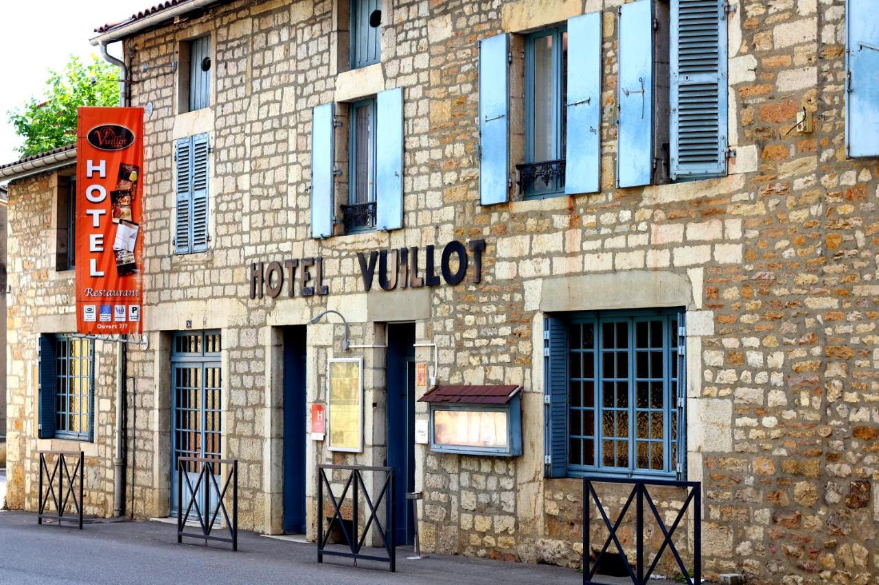 Logis Hotel Restaurant & Pizzeria Vuillot Кюизо Экстерьер фото