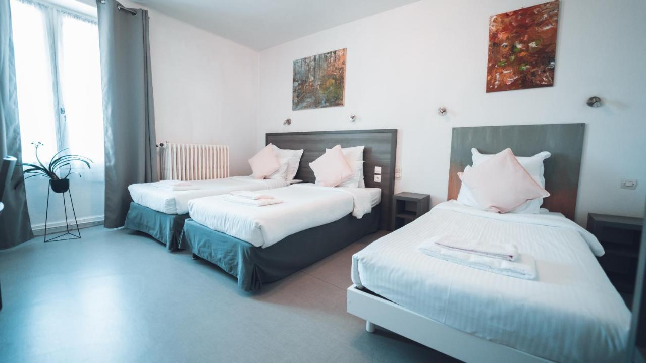 Logis Hotel Restaurant & Pizzeria Vuillot Кюизо Экстерьер фото