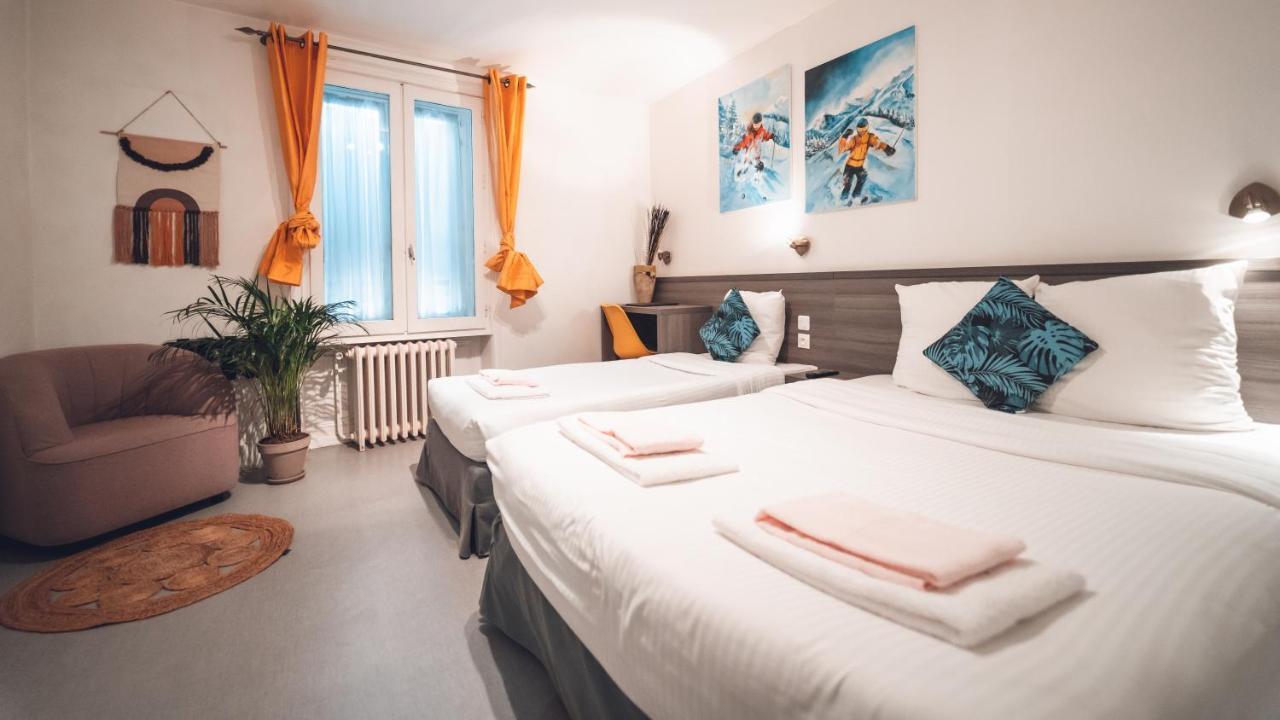 Logis Hotel Restaurant & Pizzeria Vuillot Кюизо Экстерьер фото