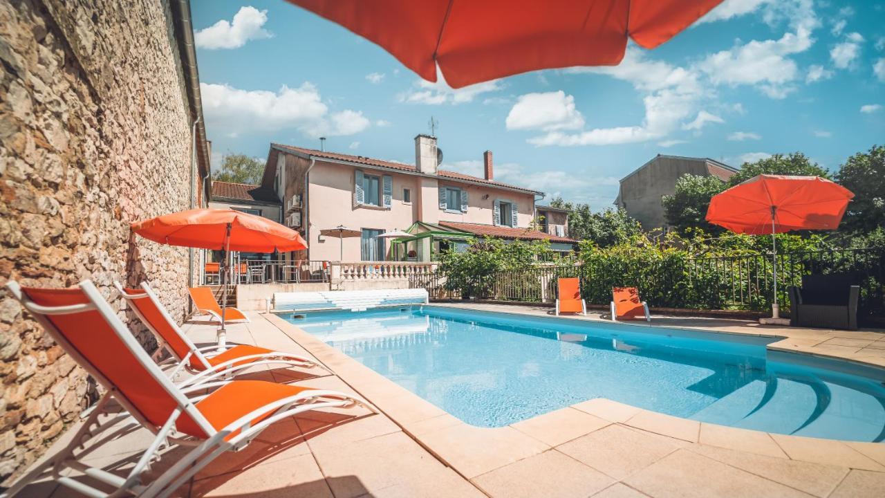 Logis Hotel Restaurant & Pizzeria Vuillot Кюизо Экстерьер фото